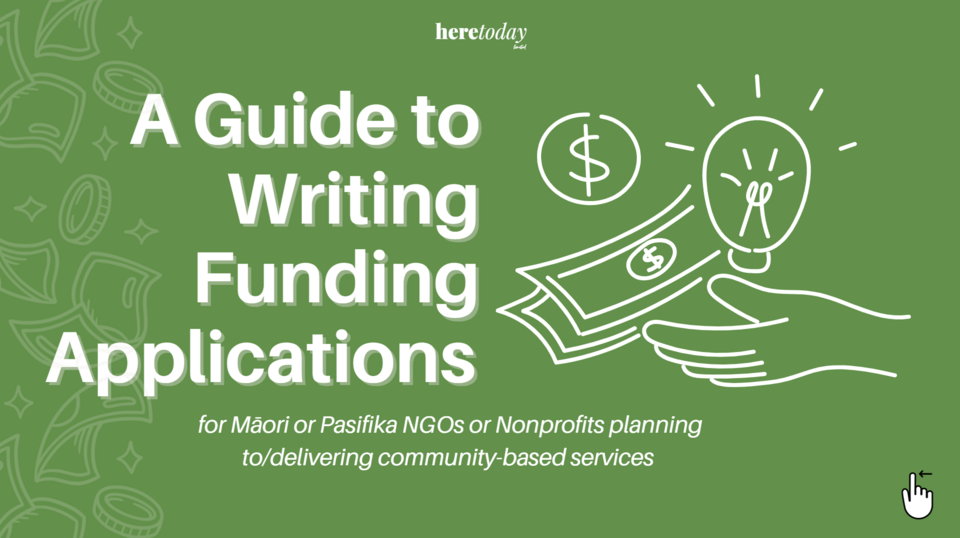 A Guide to Writing Funding Applications